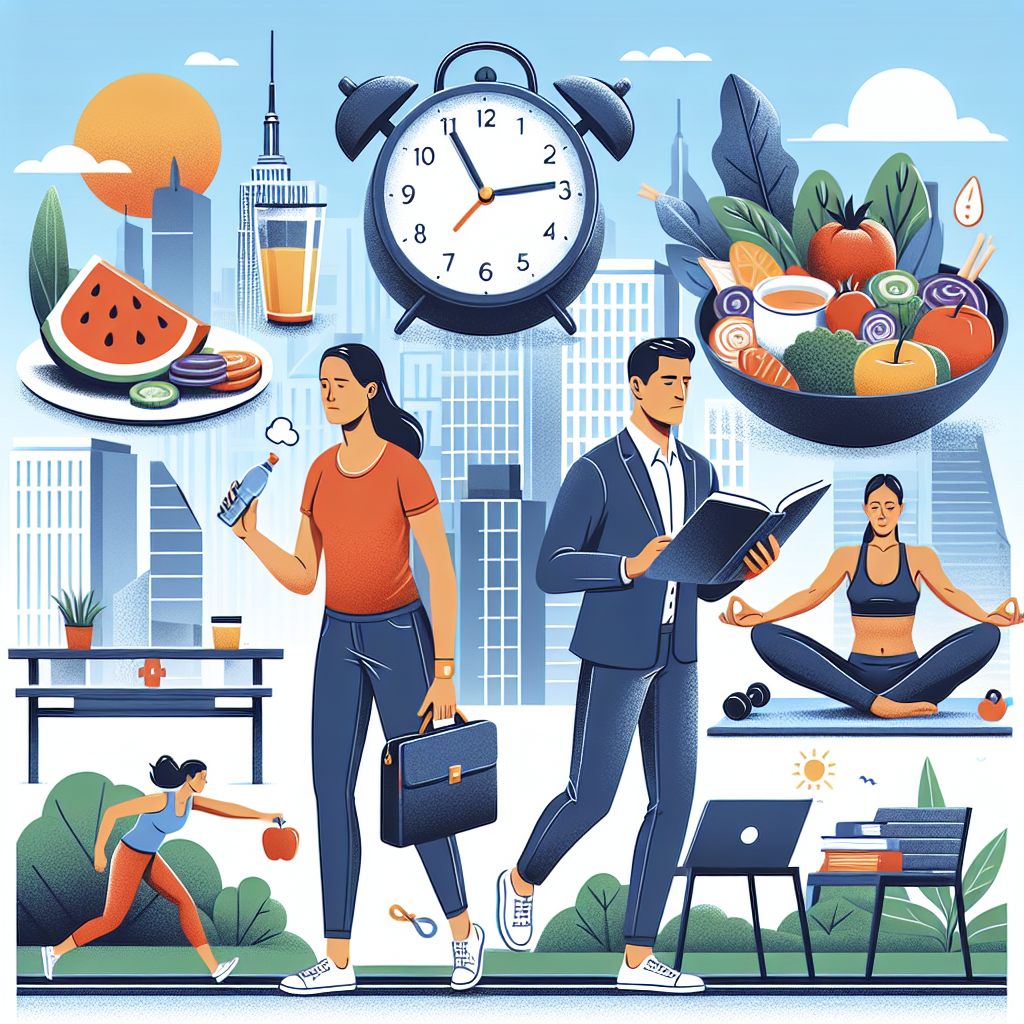 Tips Menerapkan Pola Hidup Sehat di Tengah Kesibukan Sehari-hari